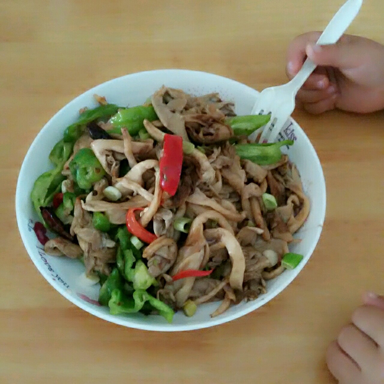 香辣干煸平菇