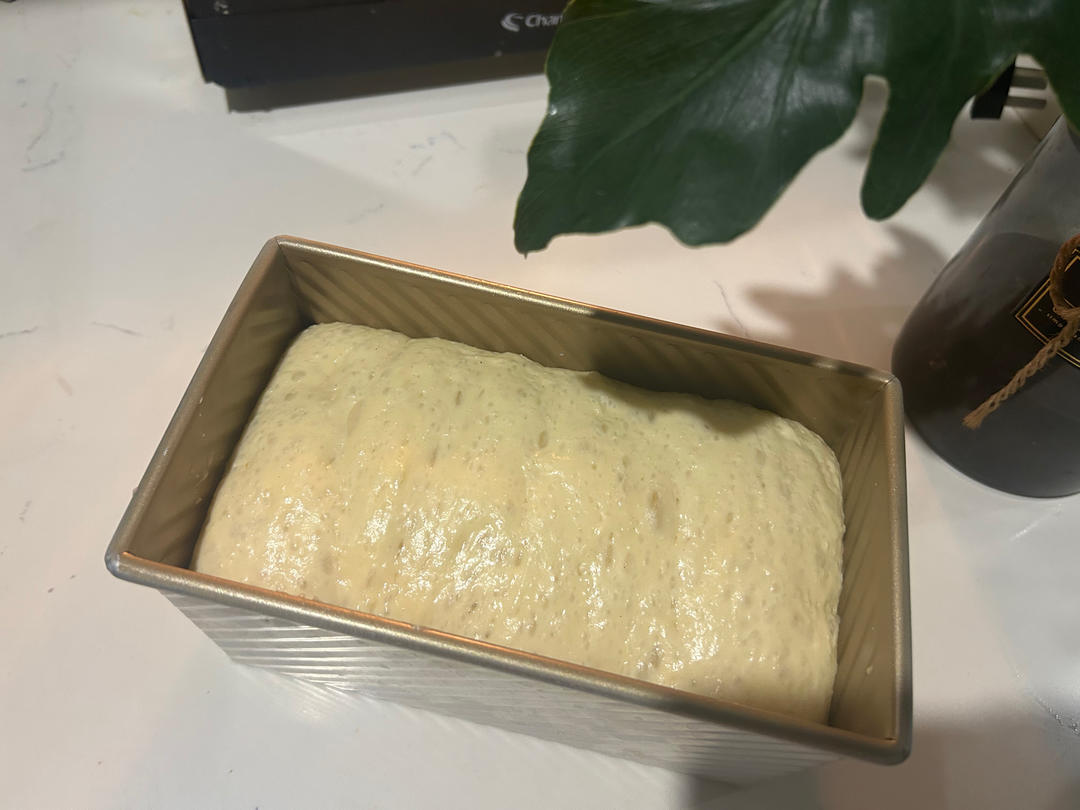 水合法一次发酵吐司（适合没有面包机，厨师机们）