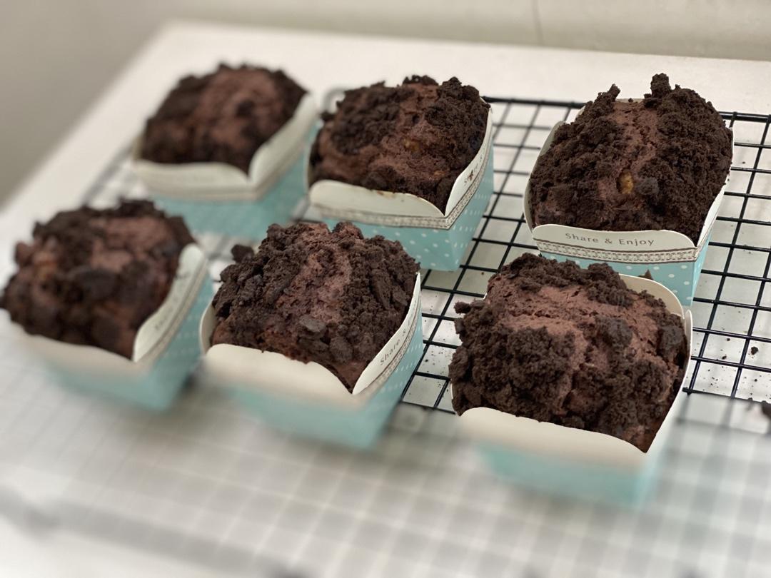 奥利奥可可马芬纸杯蛋糕