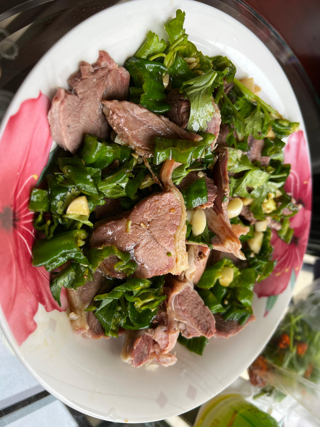 葱拌羊肉