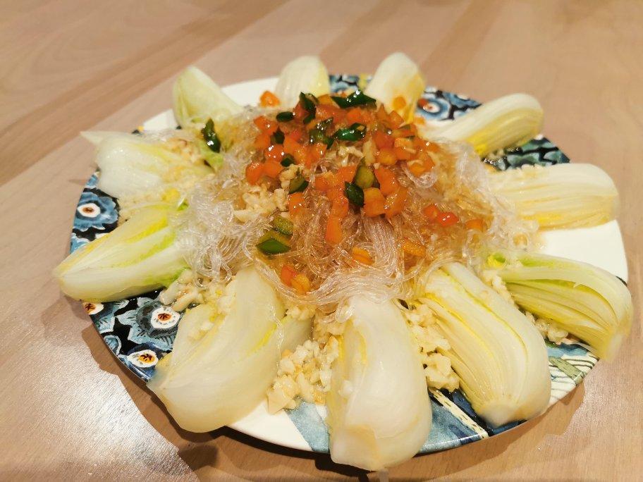 蒜蓉粉丝娃娃菜