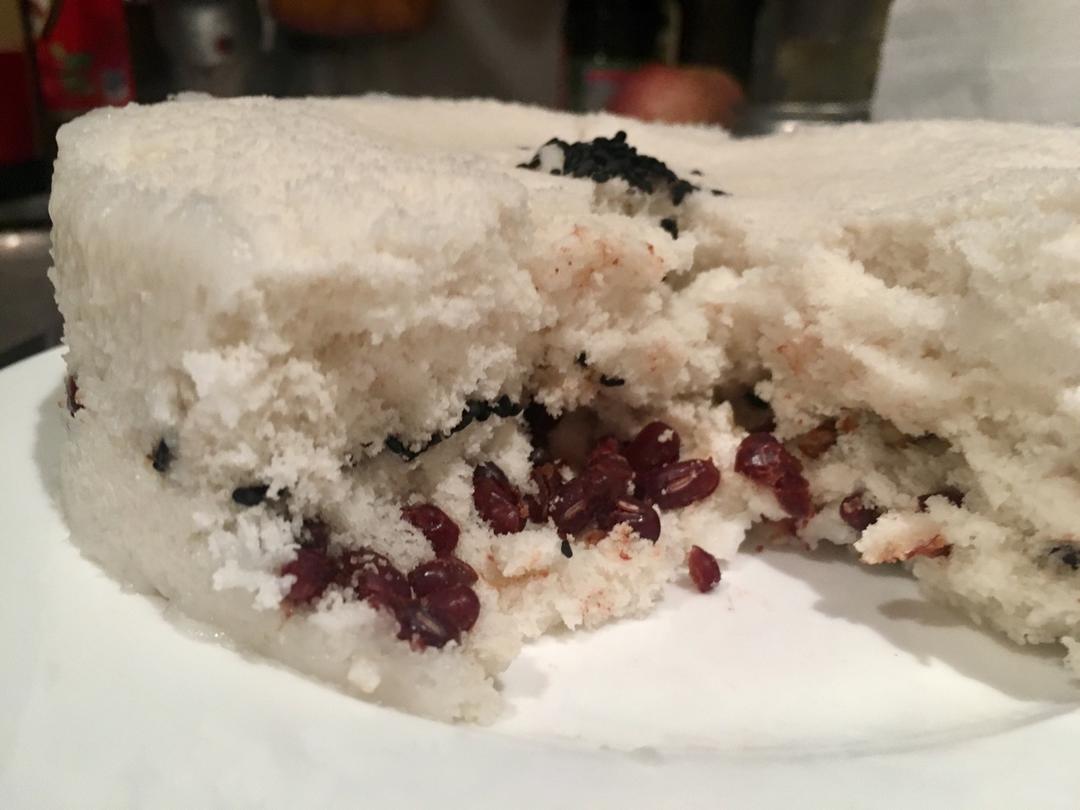 好吃到晕过去的黑加仑红豆松糕😱