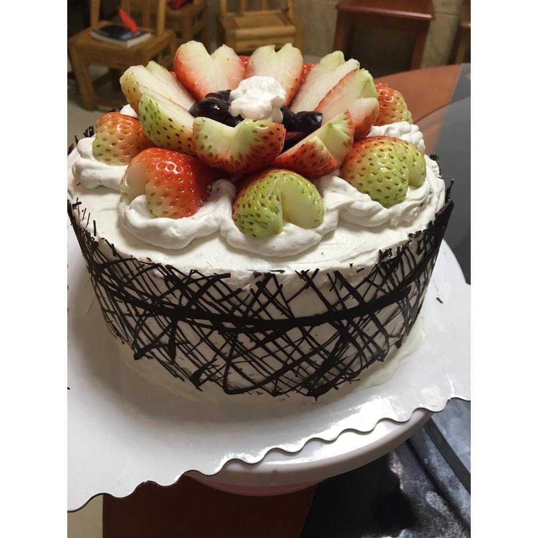 《Tinrry+》草莓奶油蛋糕（8寸配方）