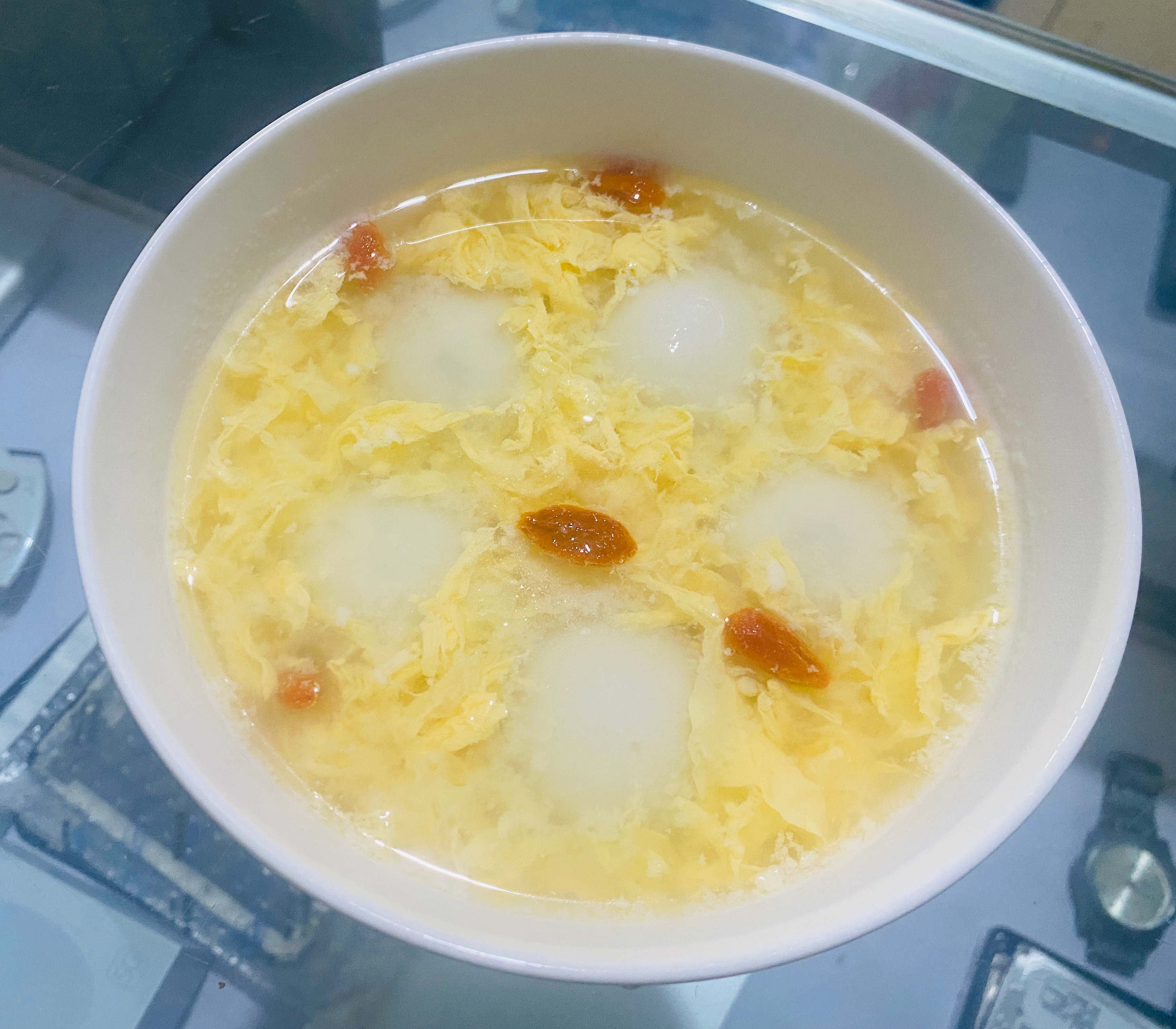 酒酿米酒醪糟鸡蛋汤圆