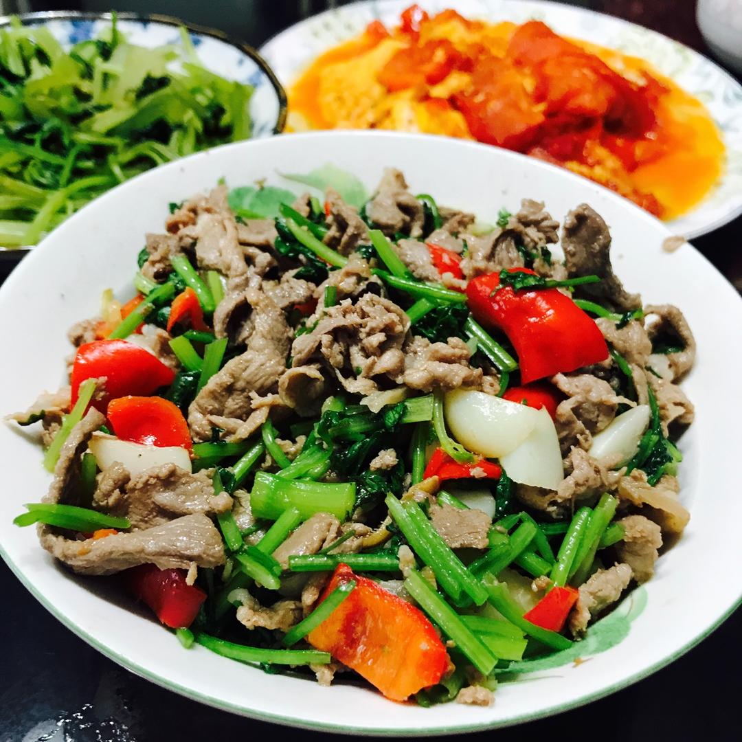 爆炒羊肉