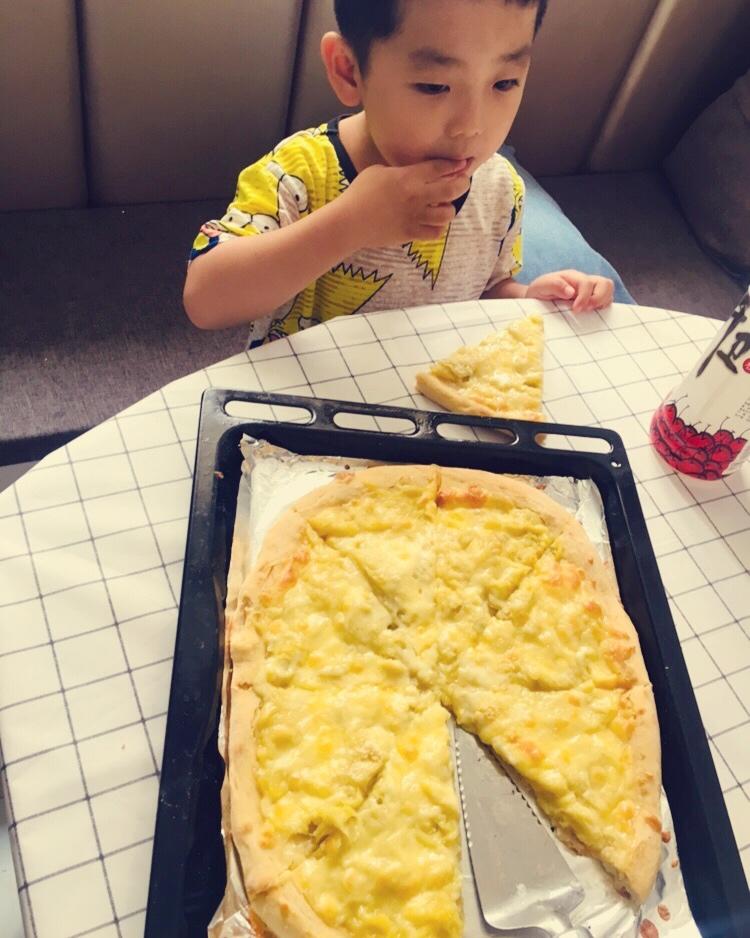 榴莲披萨及饼底制作