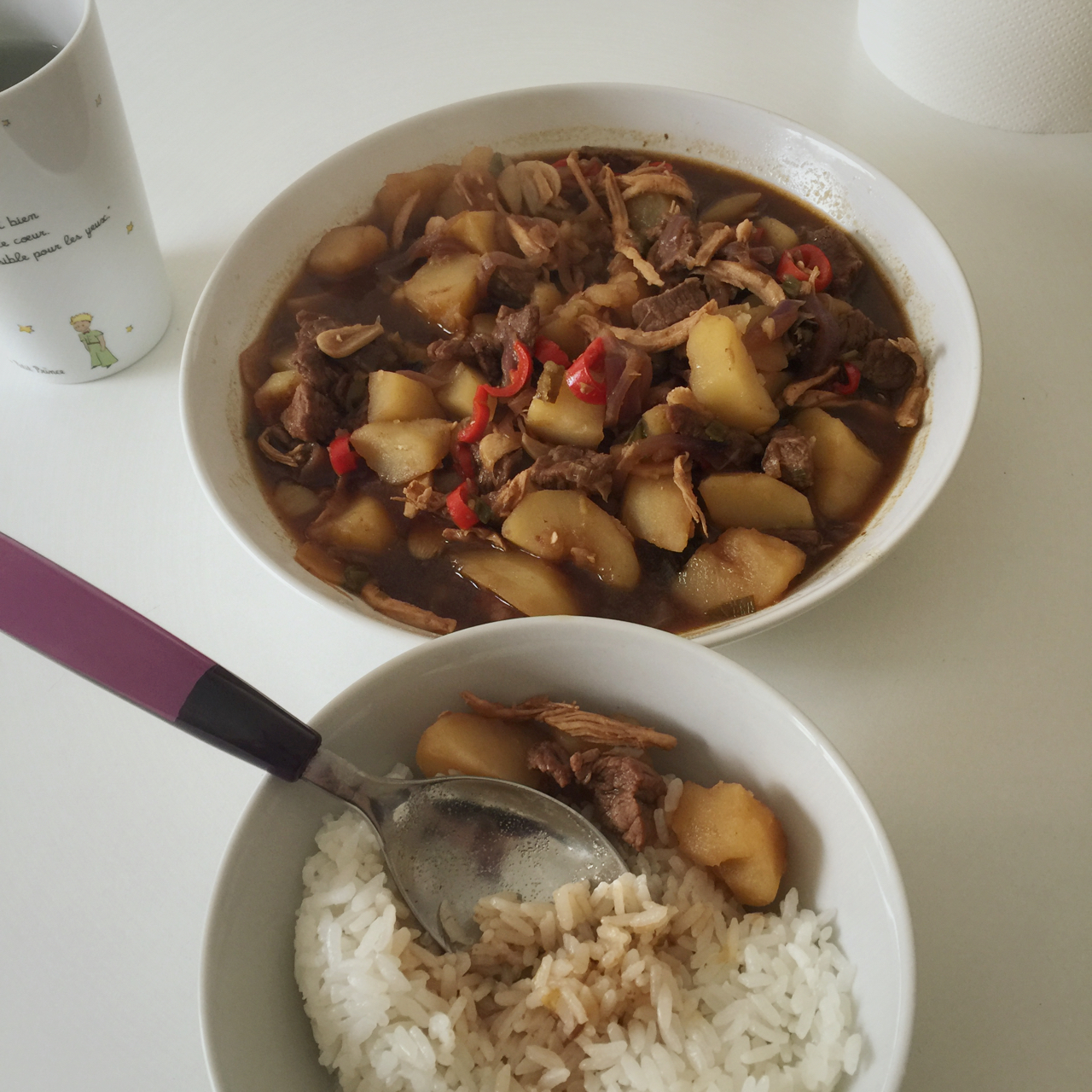 土豆烧牛肉
