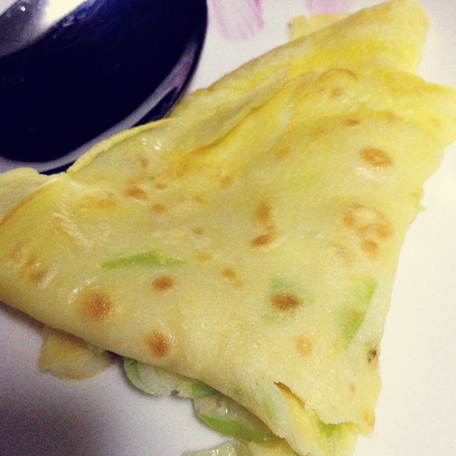 香葱鸡蛋饼