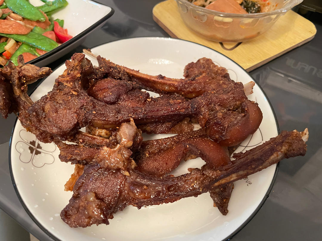 烤羊肉羊排『空气炸锅』老饭骨腌肉方