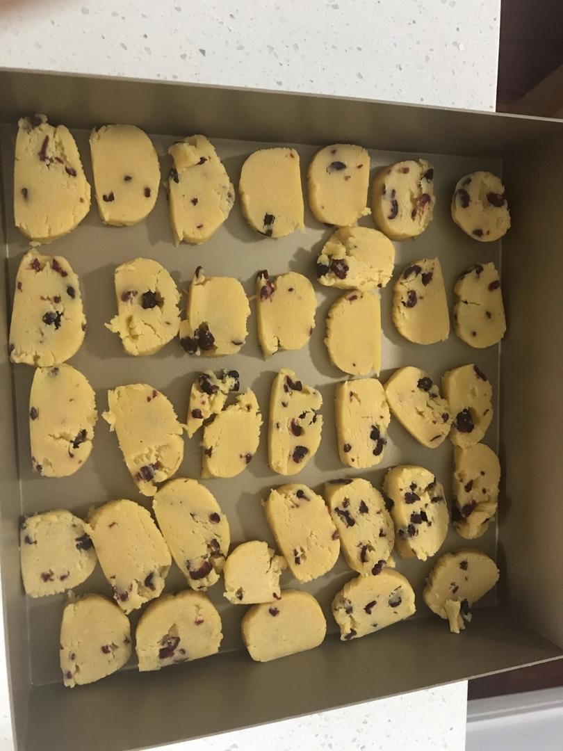 低糖少油版蔓越莓饼干