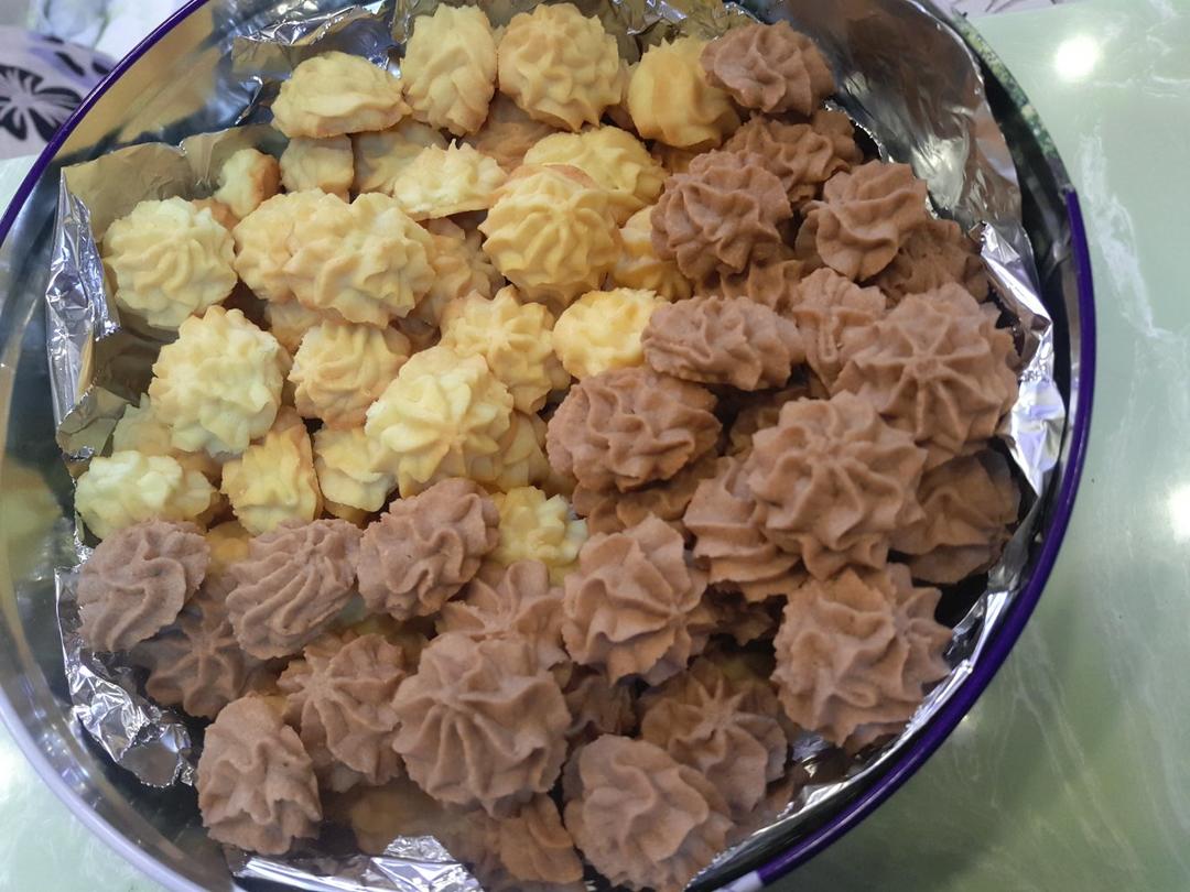 零失败花纹超级立体的黄油曲奇