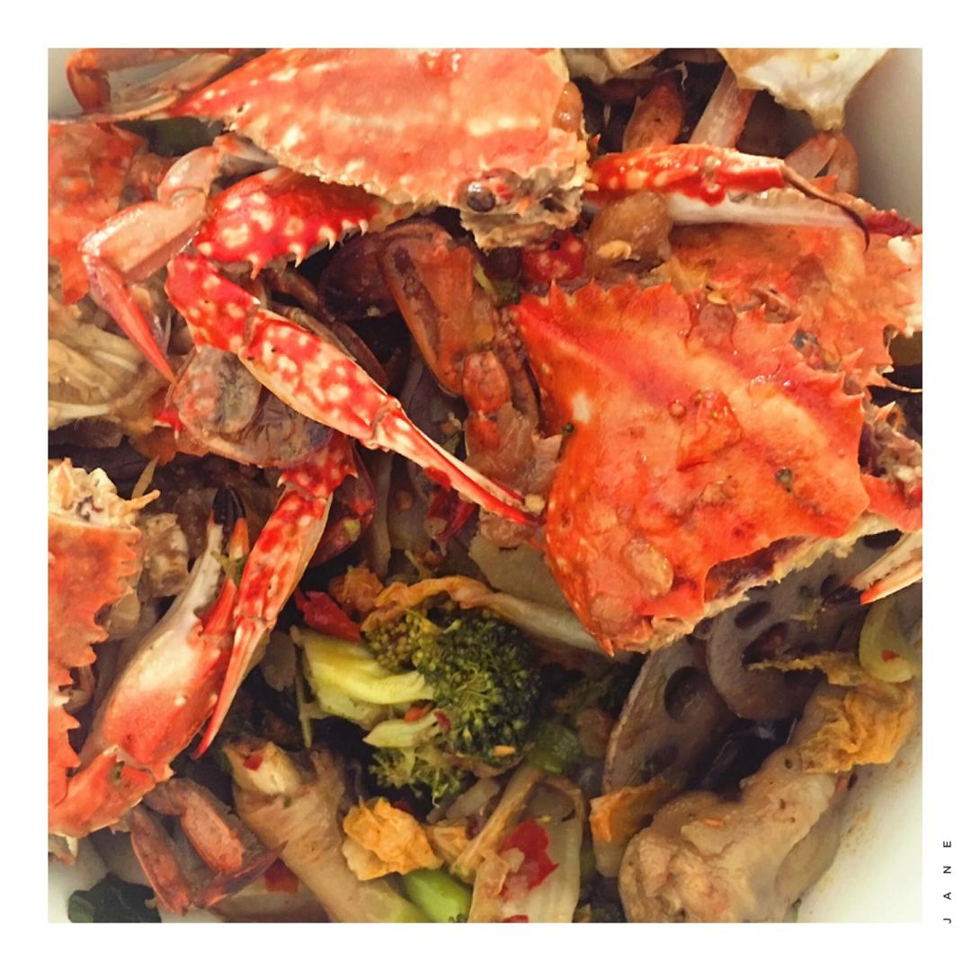 明虾肉蟹煲