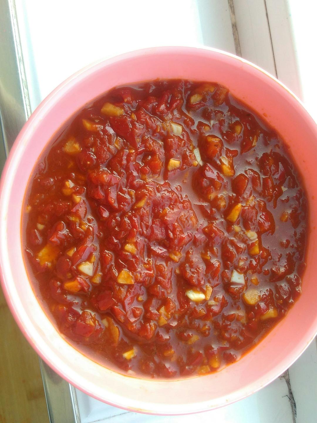 自制手工蒜蓉辣椒酱