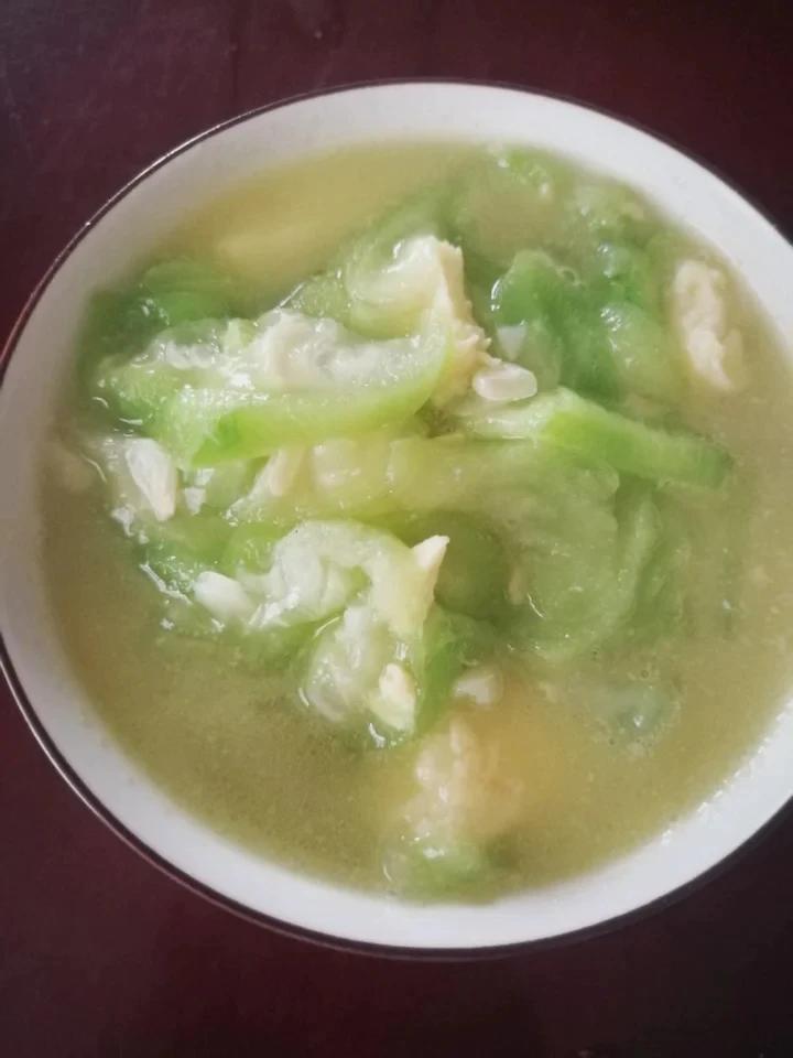 丝瓜炒蛋
