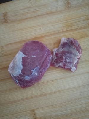 榨菜丝蒸猪面肉的做法 步骤1