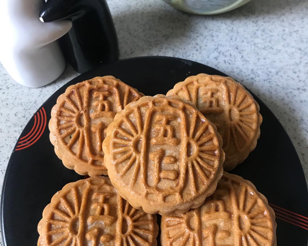 老式五仁、枣泥月饼