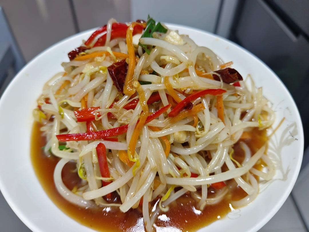 炝拌豆芽