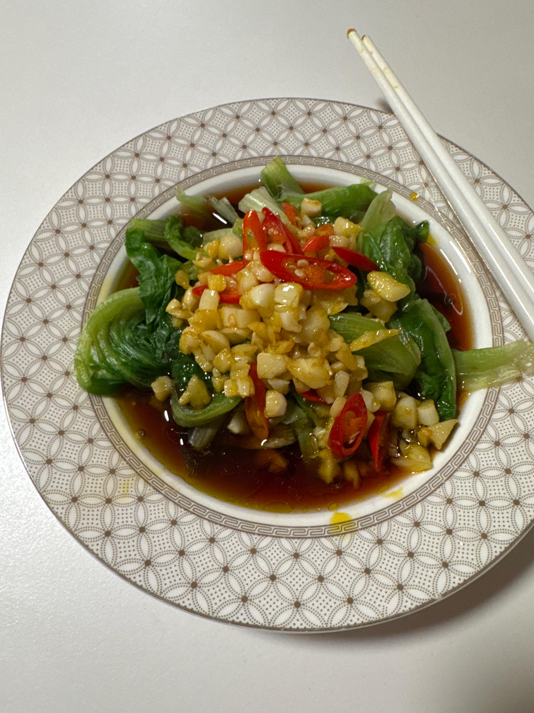 炝拌生菜（简单到不行却又好吃到爆）
