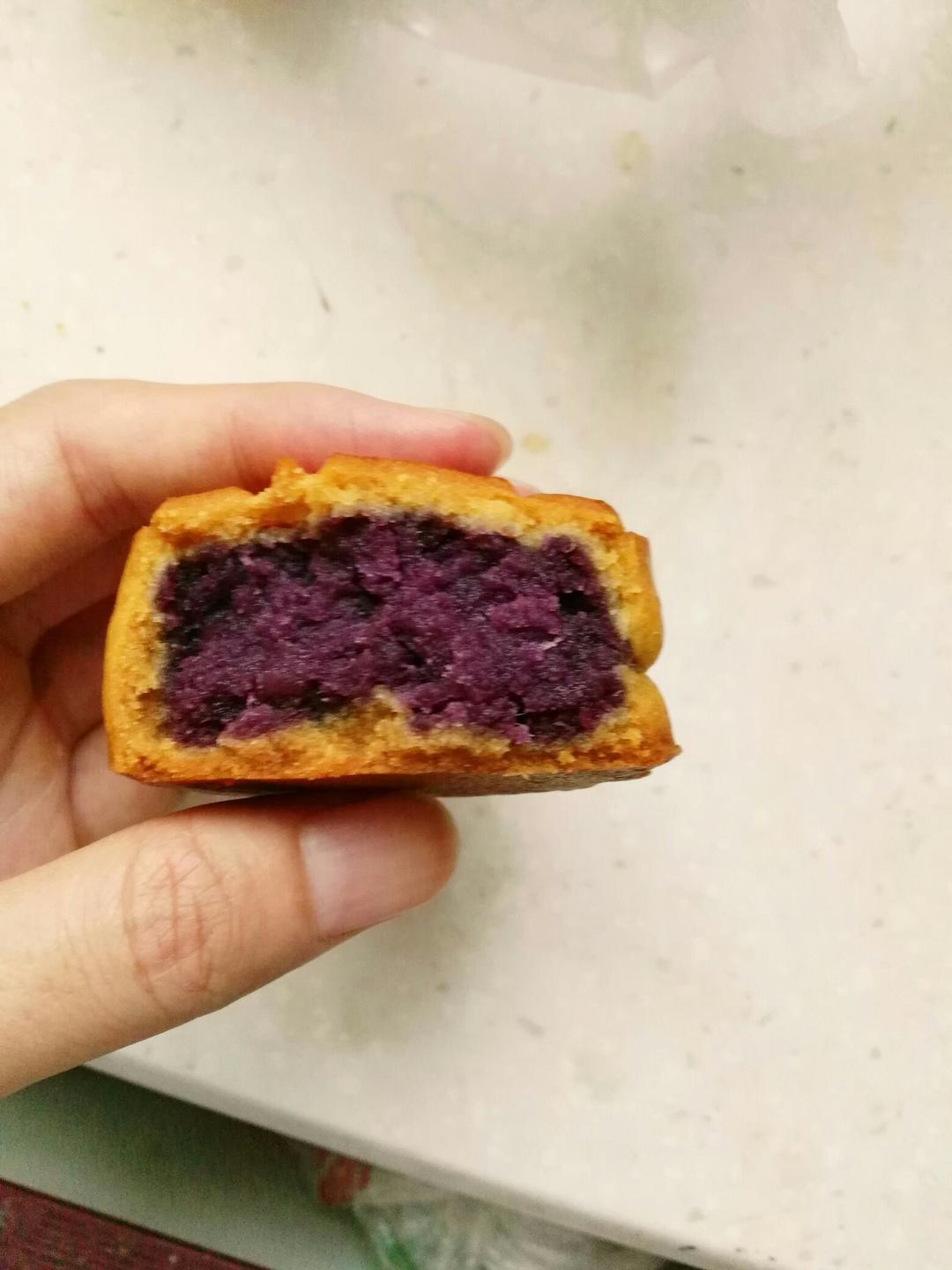 紫薯蔓越莓月饼（广月）