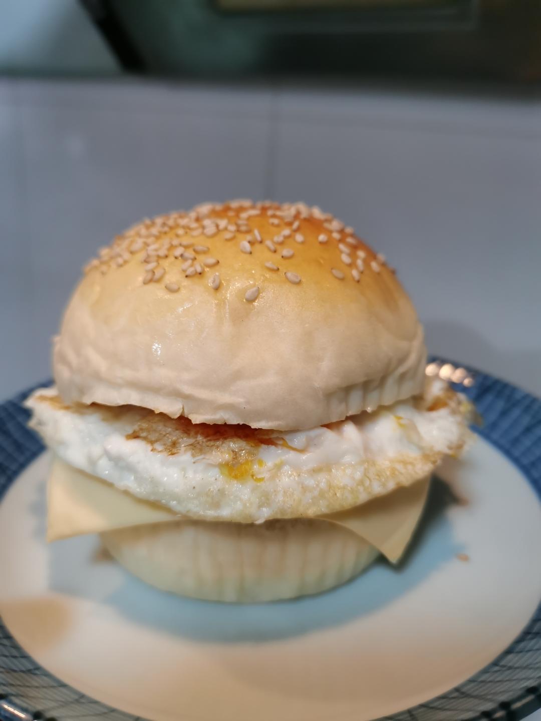 超松软汉堡面包胚（汤种法）