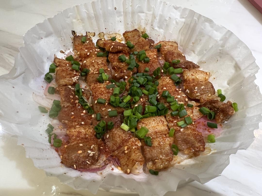 韩式烤五花肉（超简单空气炸锅版）