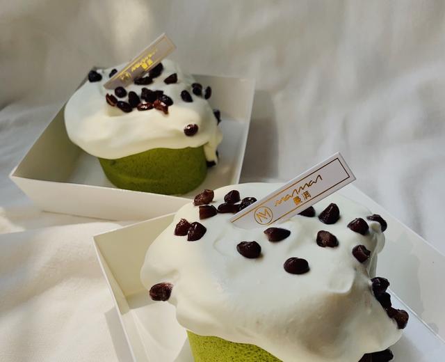 简单好吃的蜜豆抹茶奶盖的做法