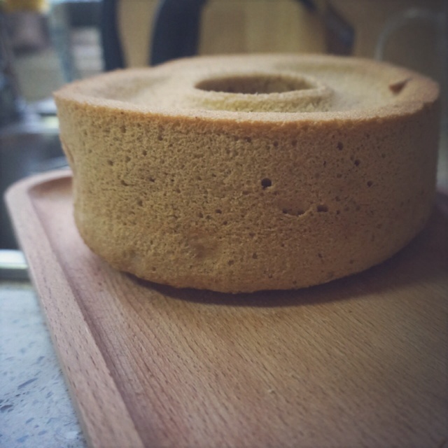 轻润黑糖戚风蛋糕