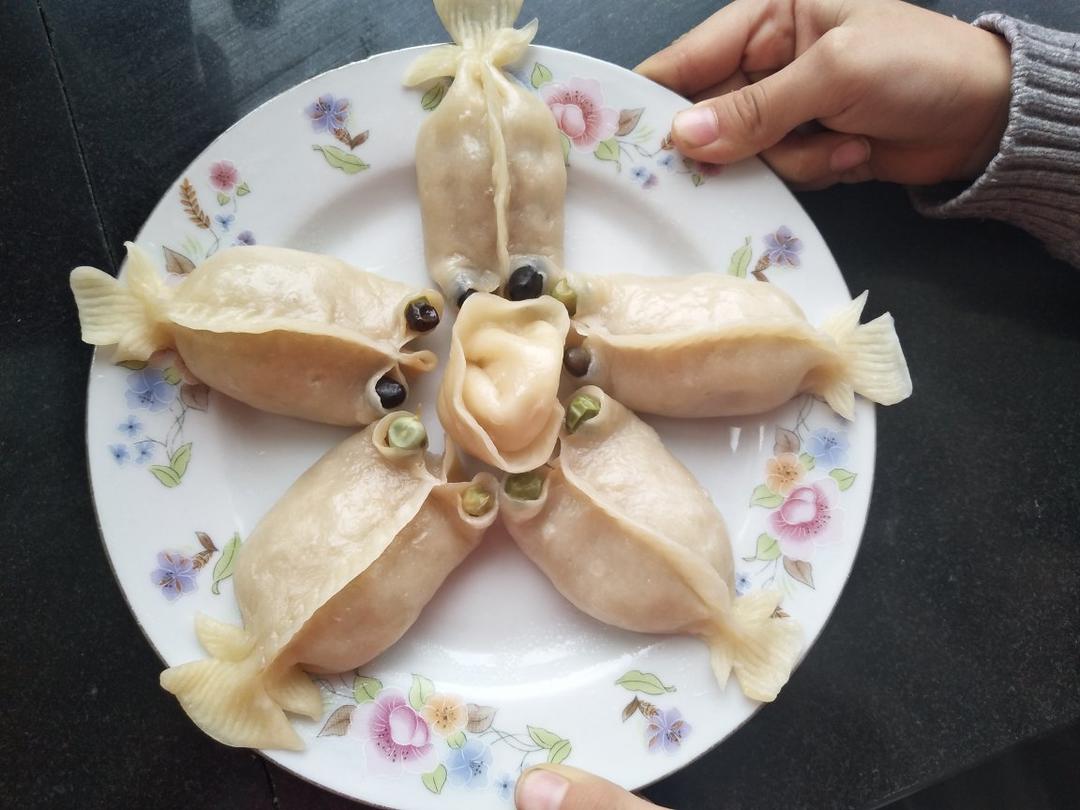 金鱼蒸饺----升级版