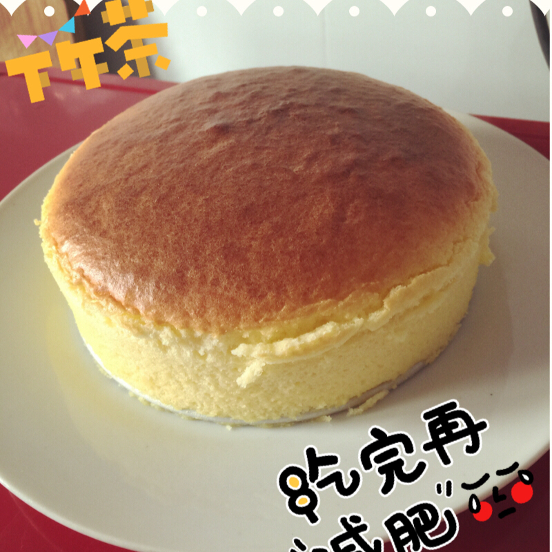 轻乳酪芝士蛋糕6寸#皮黑森林#
