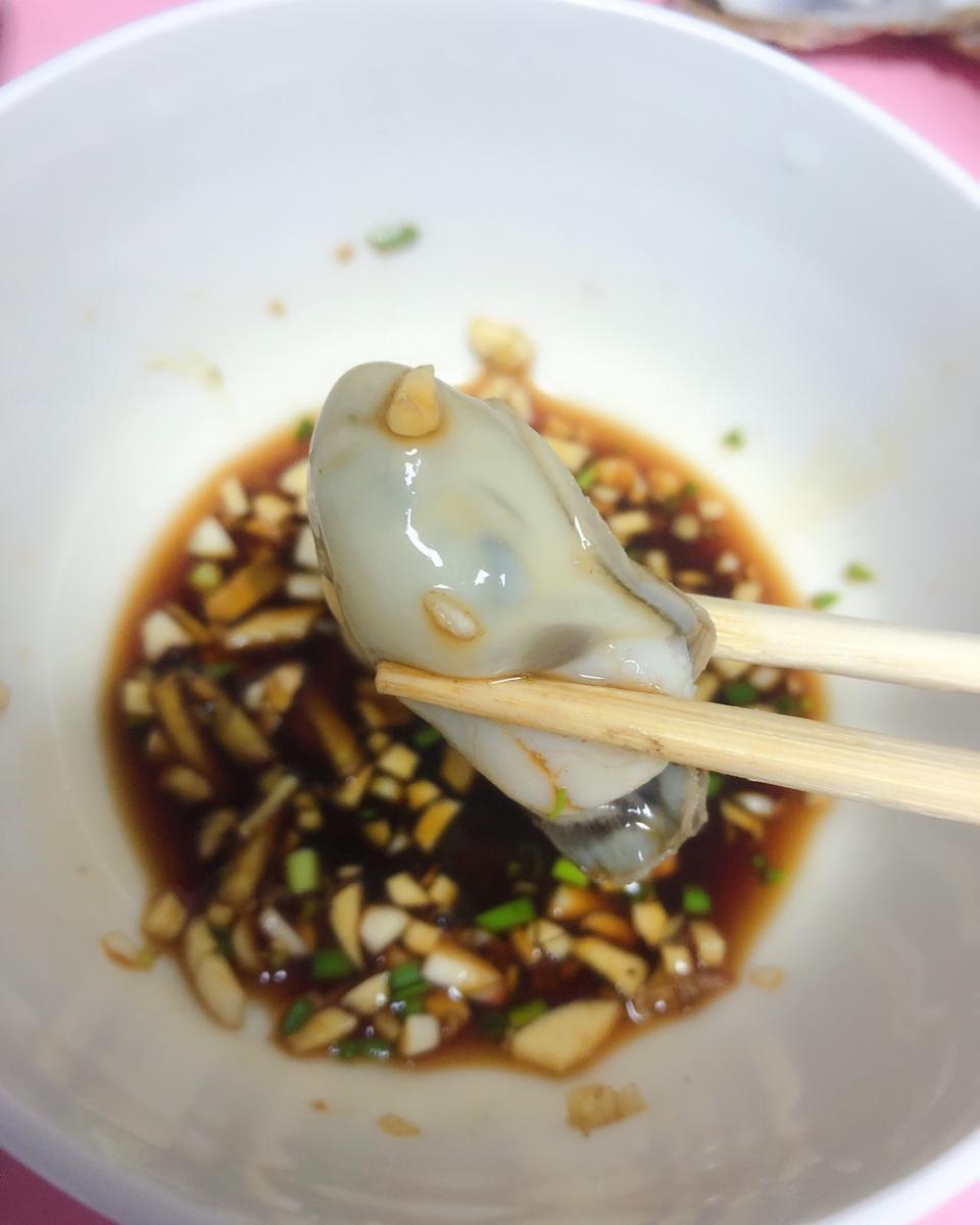 清蒸生蚝
