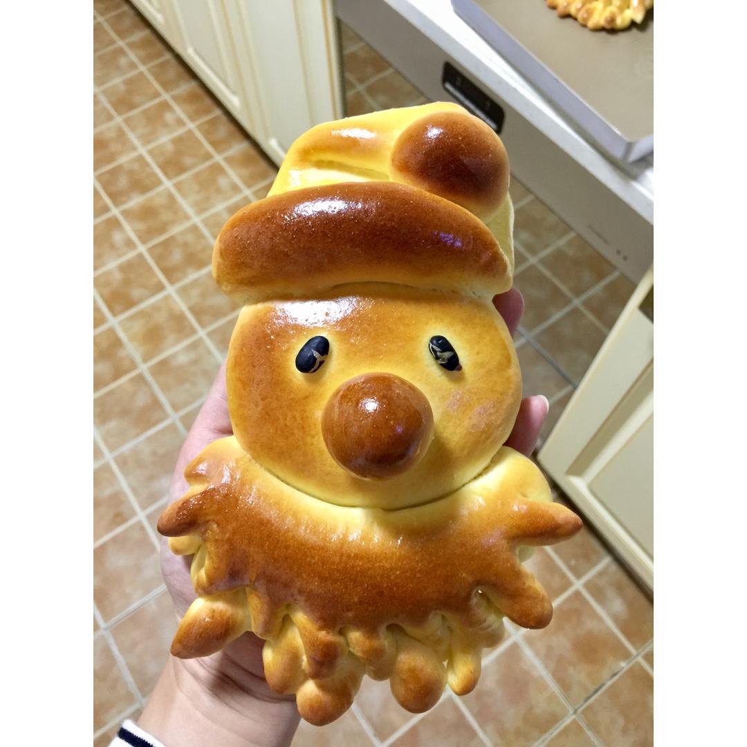 迷你圣诞老人面包