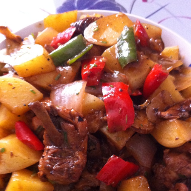 超下饭的新疆大盘鸡