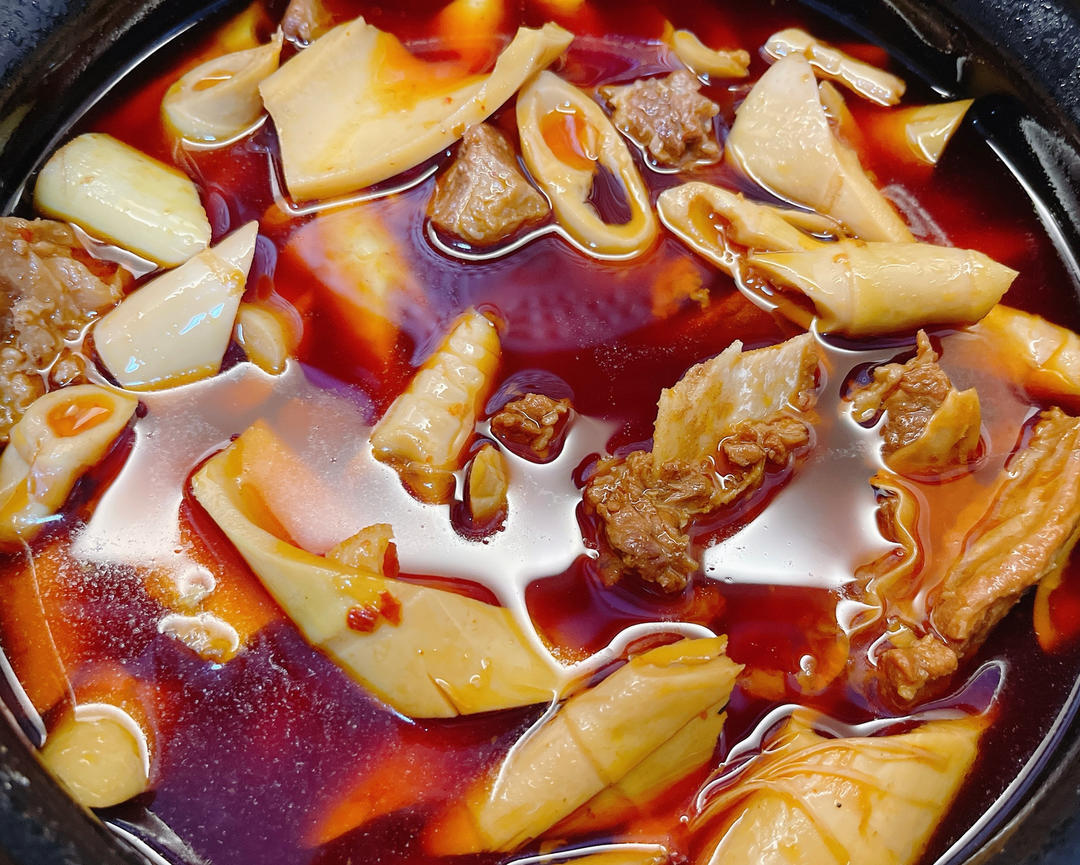 笋子烧牛肉（重口经典菜）