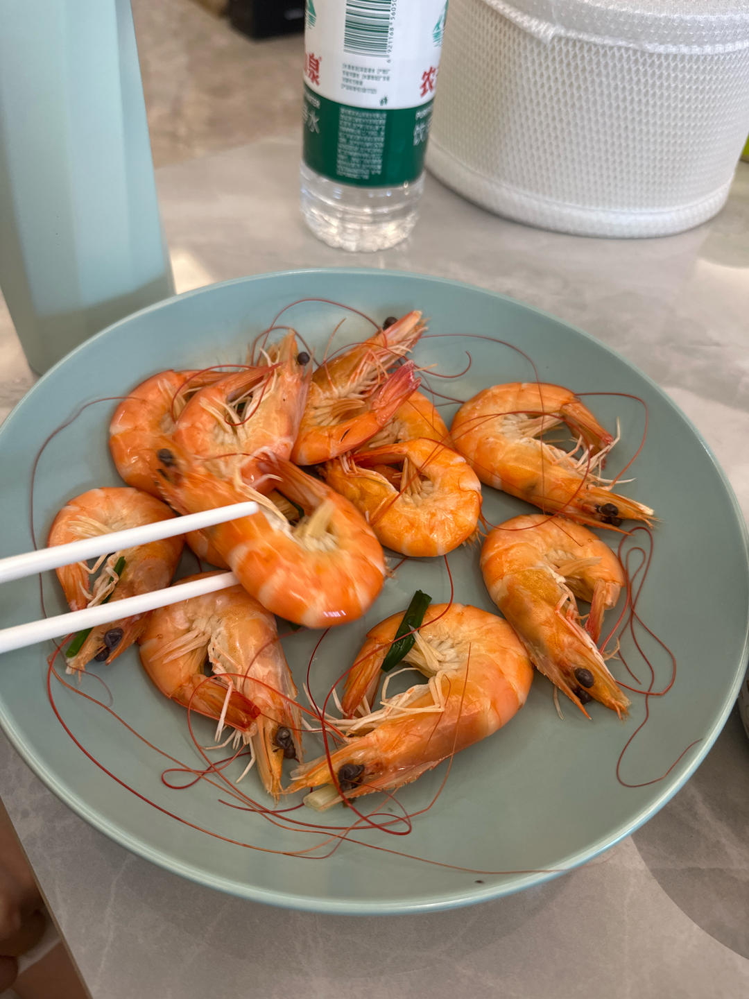 白灼基围虾