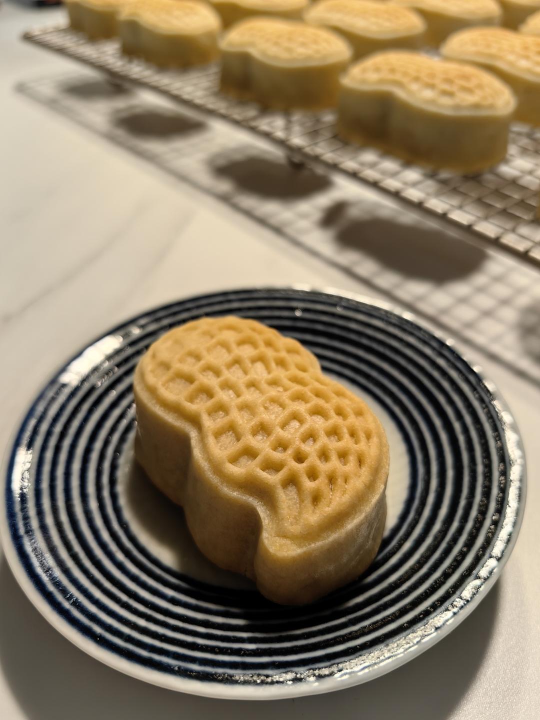 🥜花生酥🔥独家秘方，好柿会花生之花生酥月饼，💯皮酥馅酥酥掉渣❗️