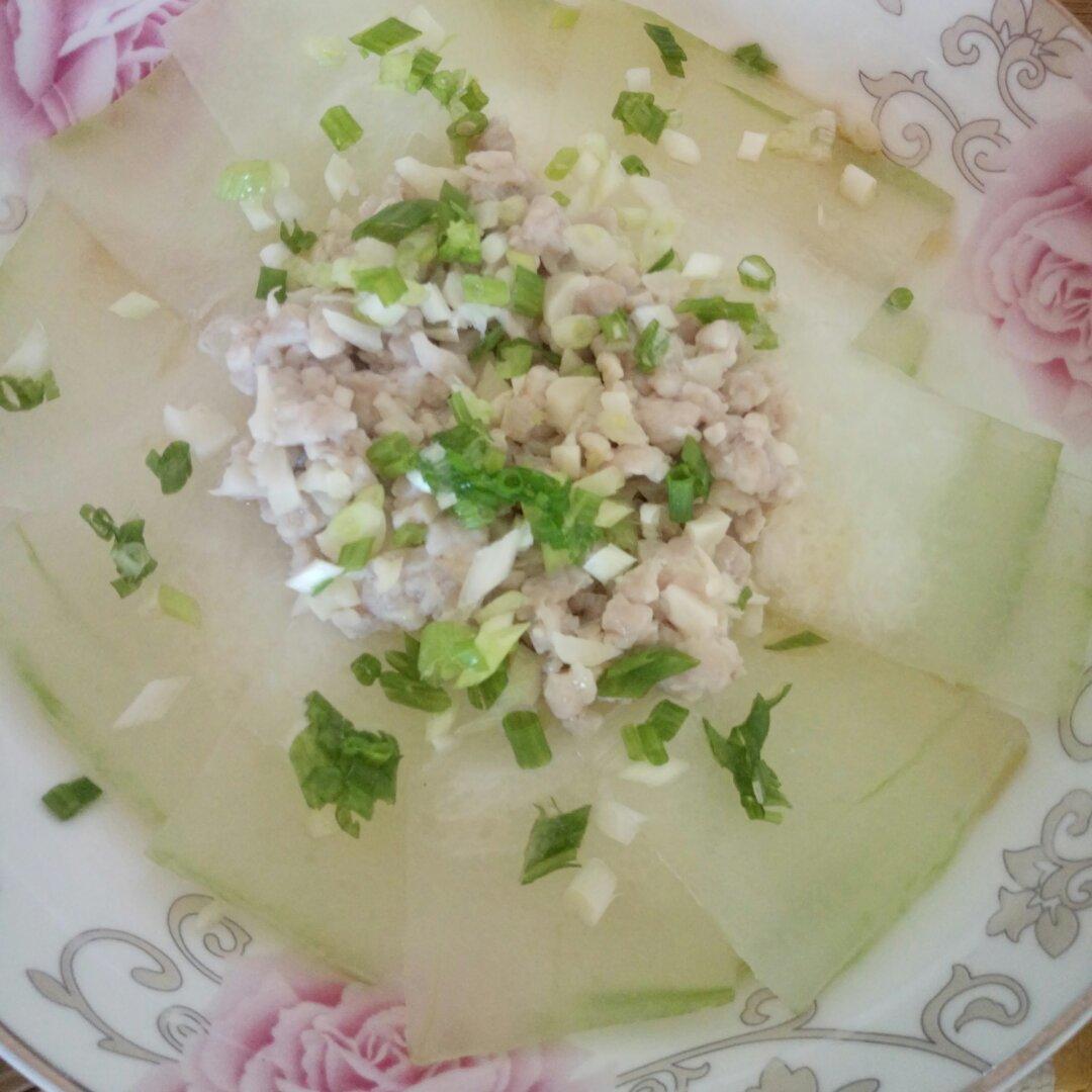 肉末蒸冬瓜