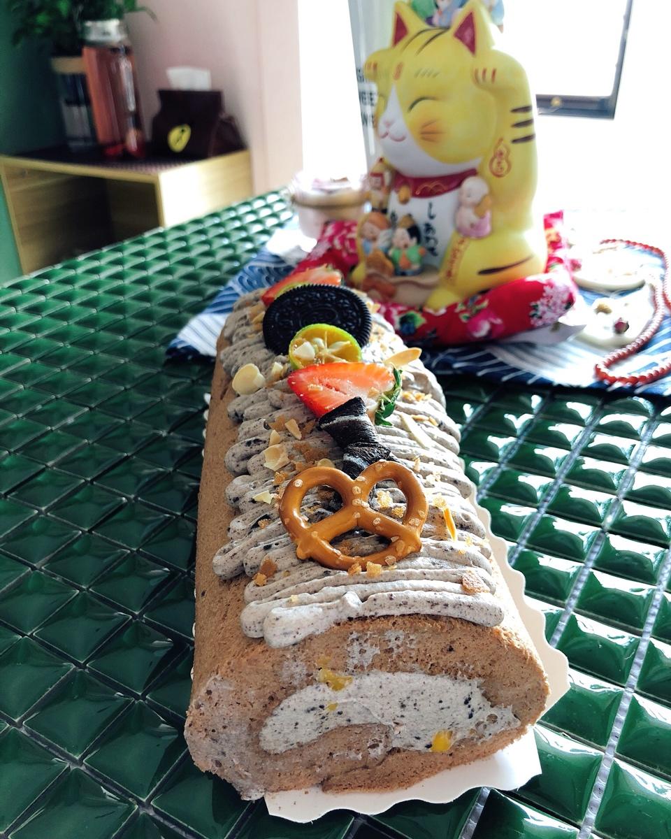 一口天堂超好吃的咸奶油奥利奥卷/蛋糕篇6：「厚卷」