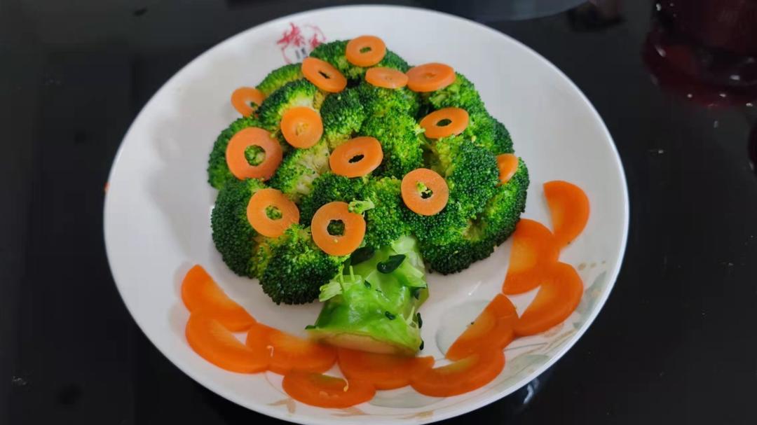 开运年菜❗️寓意吉祥✨西兰花发财树