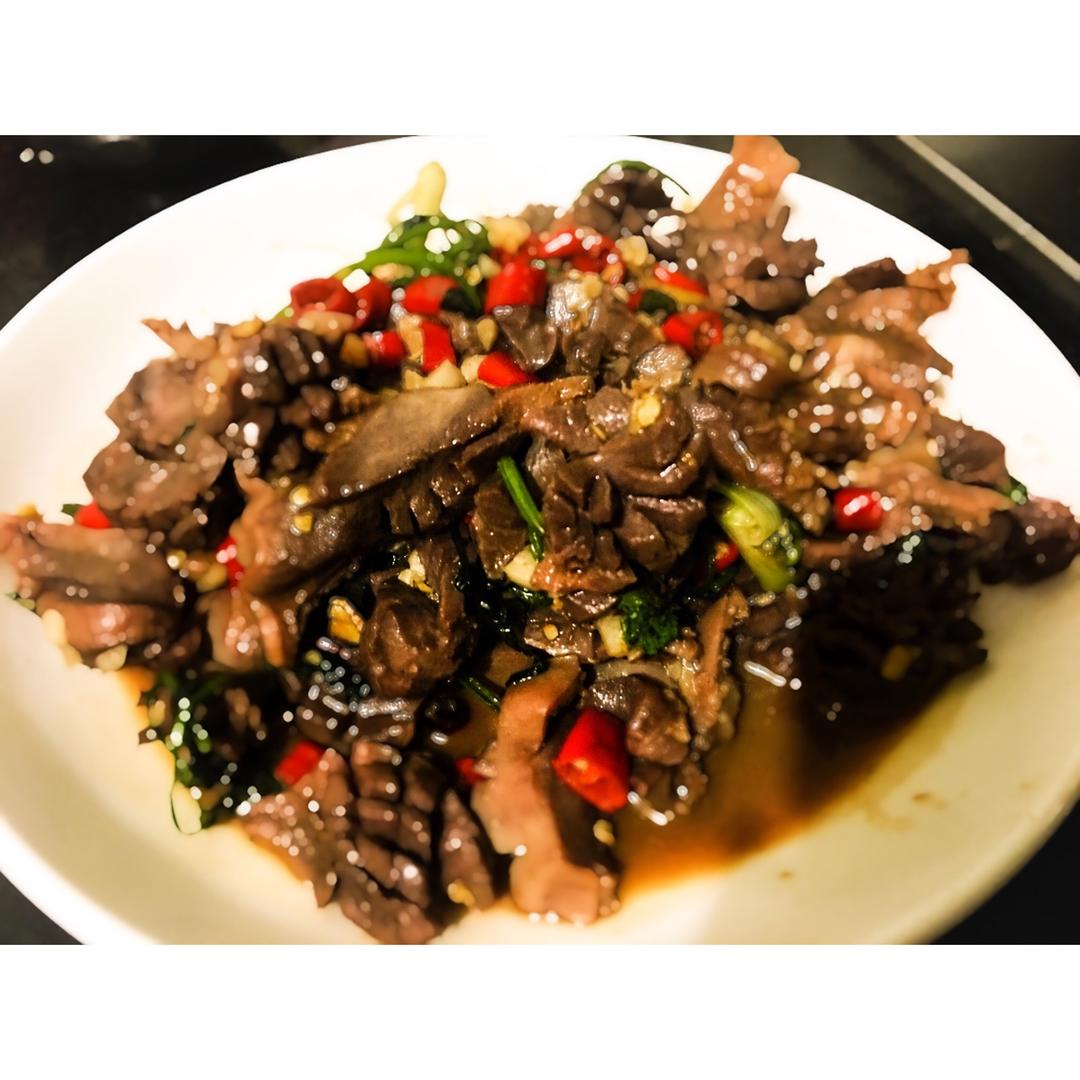 小米椒爆鸡胗