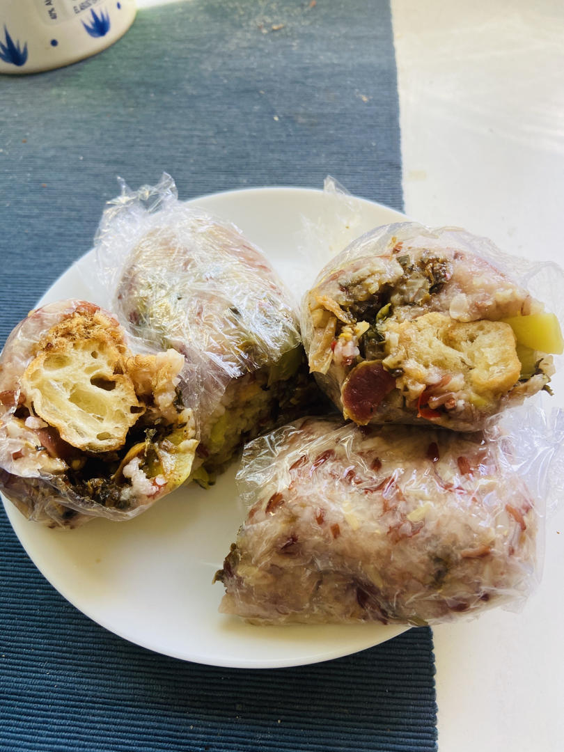 快手早餐…台湾饭团