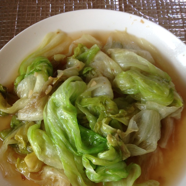 蒜蓉炒生菜