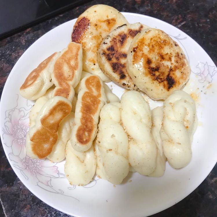 麦芽糖·发面烙饼