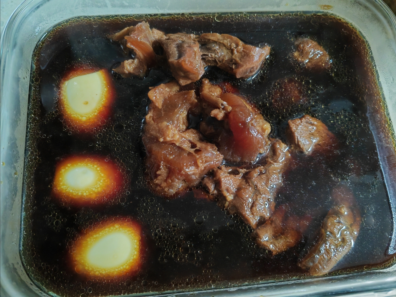酱牛腱子肉和卤蛋（电饭锅版）的做法