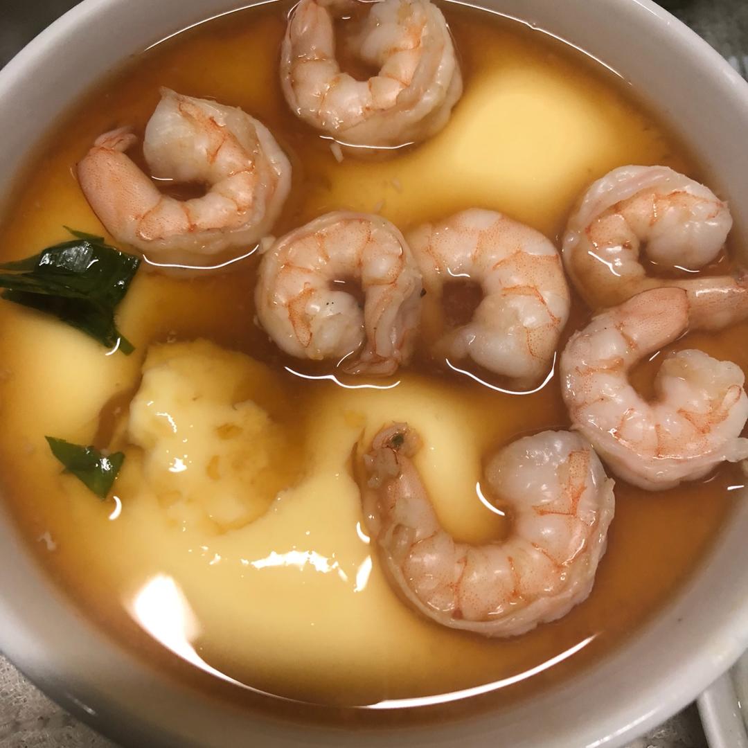 虾仁鸡蛋羹