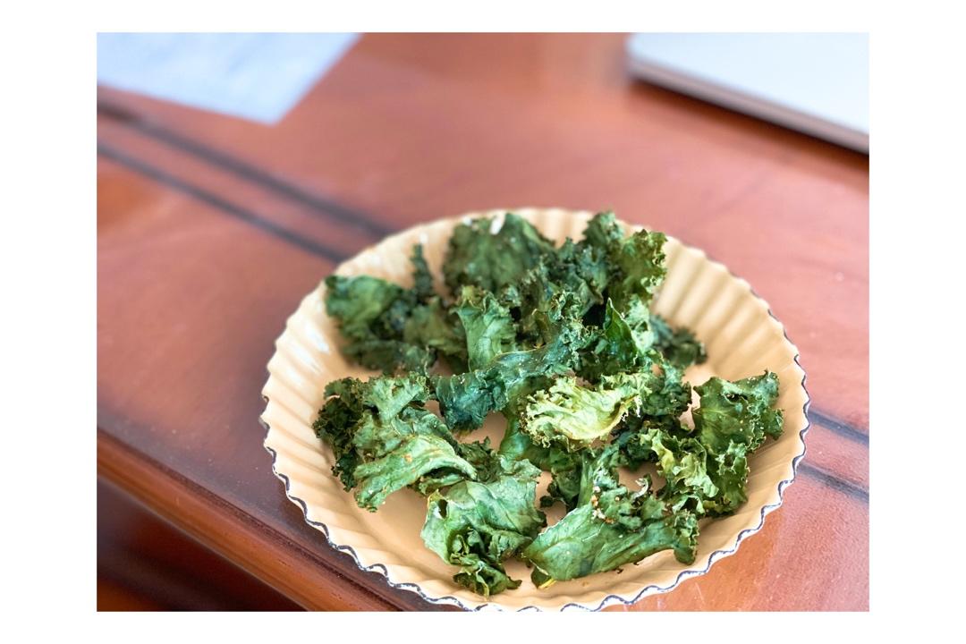 🥬羽衣甘蓝脆【kale Chips 】超级健康的健身零食