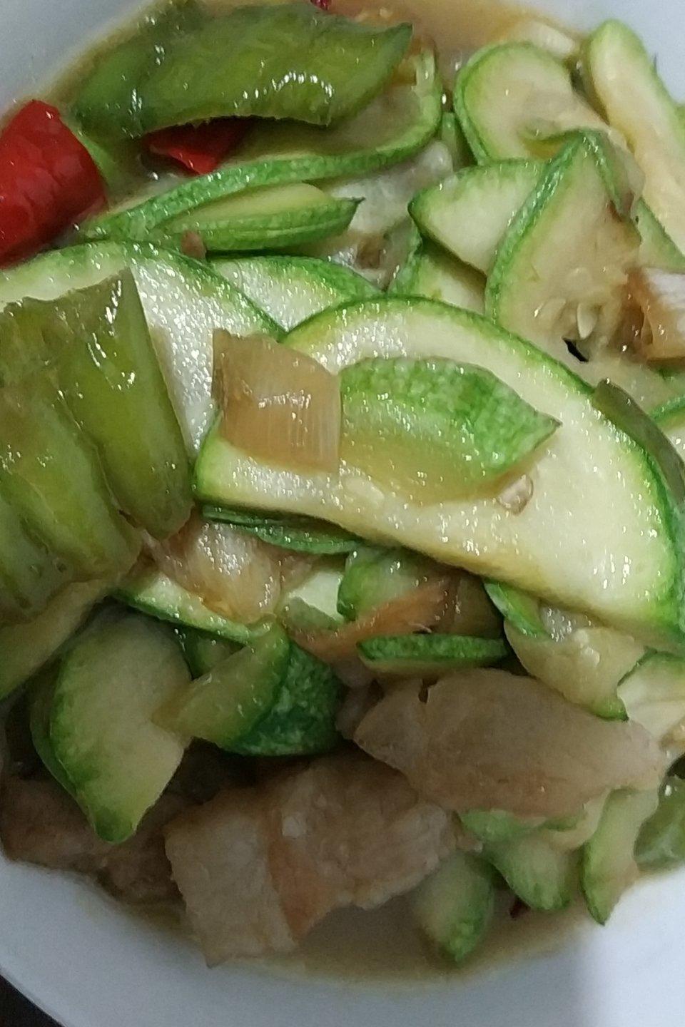 茭瓜炒肉