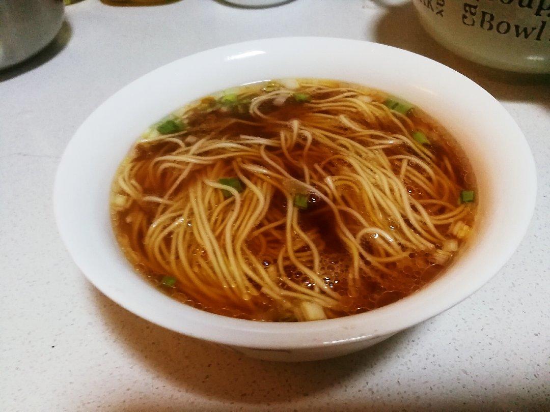 葱花猪油面
