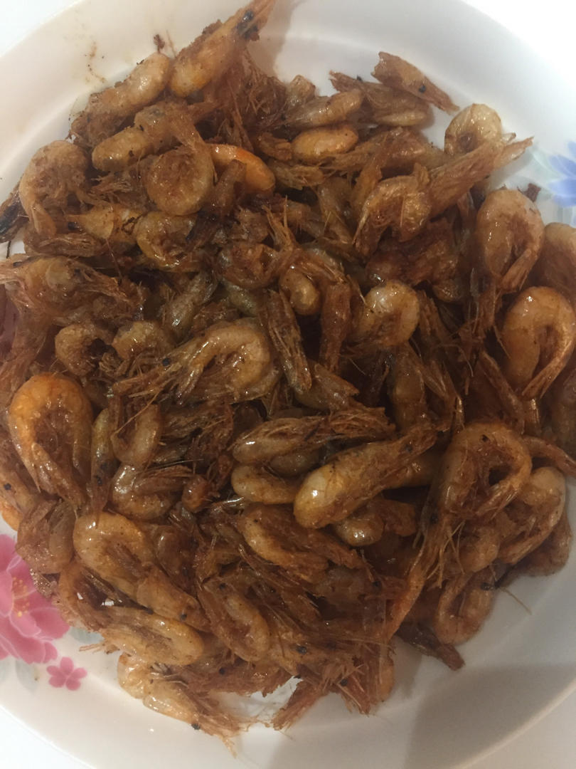 油炸小海虾