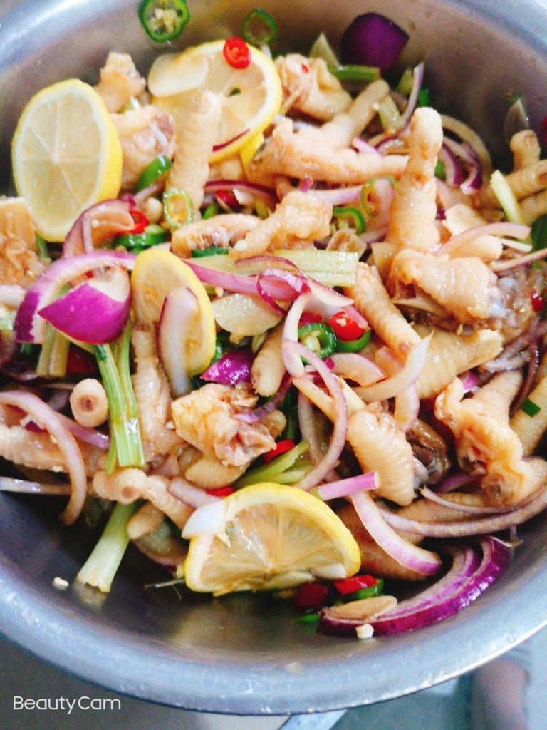 【柠檬酸辣鸡爪】自制超级无敌美味的网红鸡爪