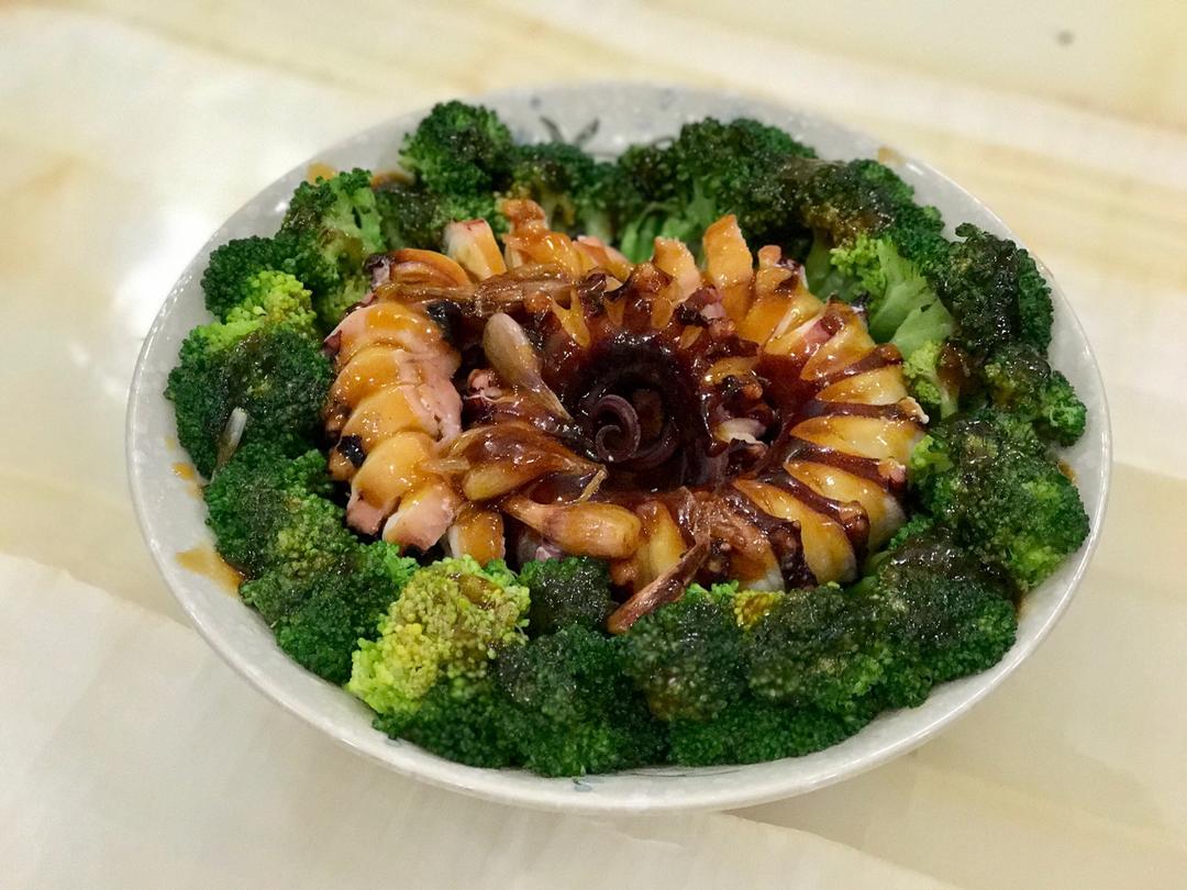 照烧章鱼足